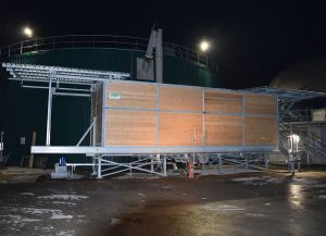 AGB Biogas - dosatore con copertura
