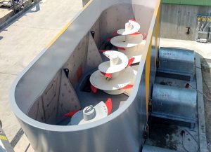 AGB Biogas - miscelatore a coclea