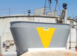 AGB Biogas - miscelatore biomasse biomixer coclee carico alto