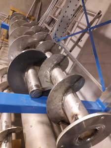 Ricambi spirali per impianti biogas